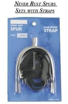 Centaur Economy Ladies Pow Spur W-StrapBk/Wh