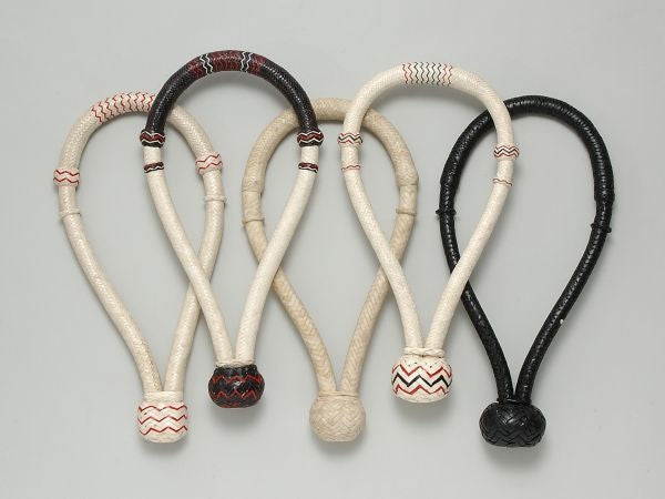 Royal King Latigo Rawhide Bosal 3/4 Rawhide Brown