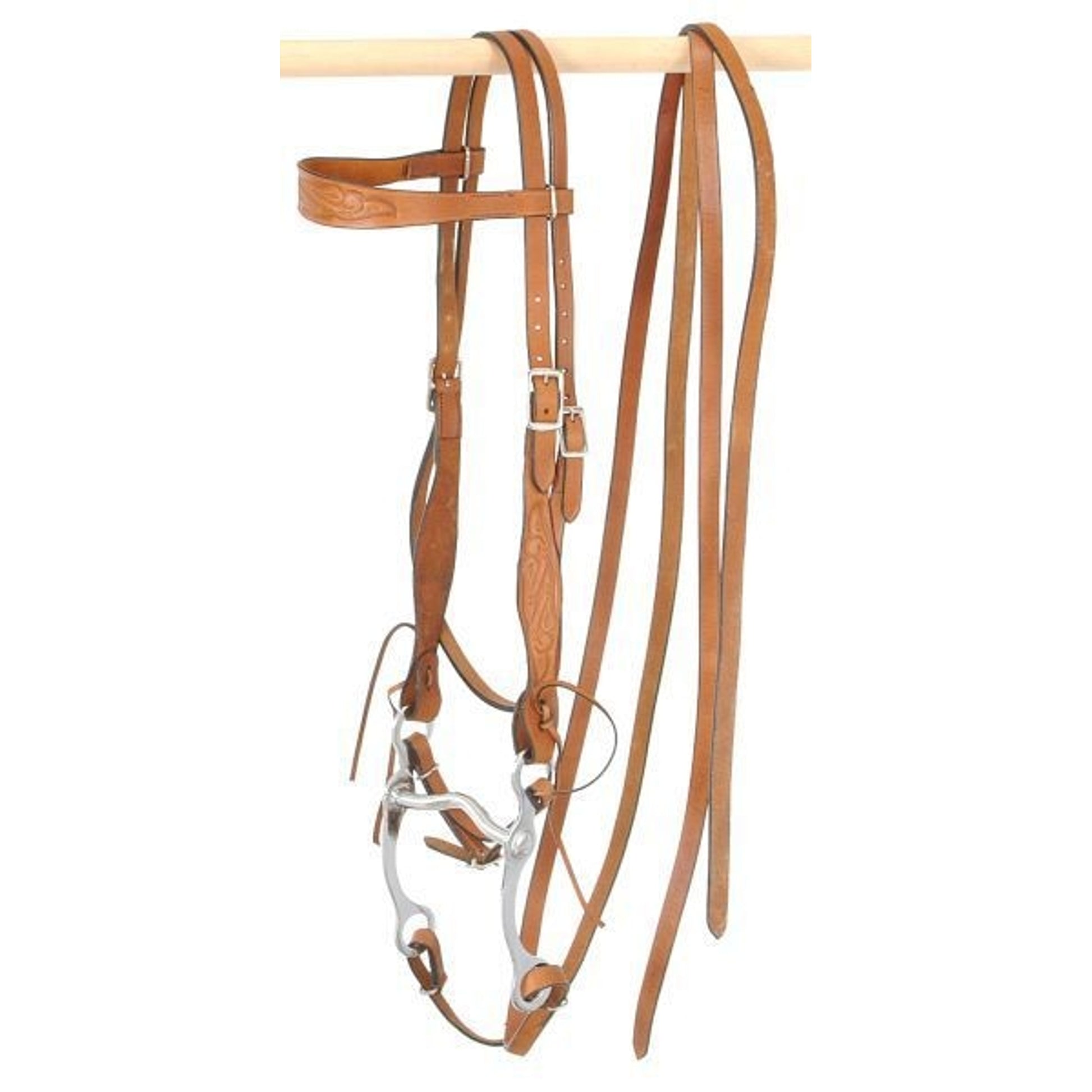 King Series Western Embossed Bridle