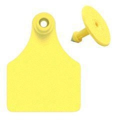 Allflex Ear Tags Numbered 1-25 Large Yellow