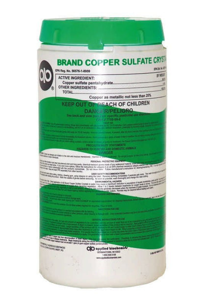 Copper Sulfate For Lakes And Ponds 5 Pound