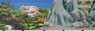 Blue Ribbon White Rock Aquarium Background