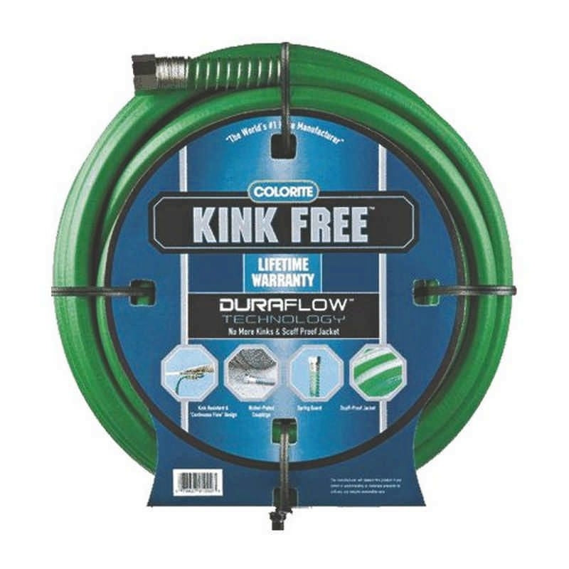 Kink Free Hose 50 Feet Green