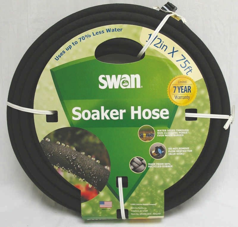 Soaker Hose 75ft Blk