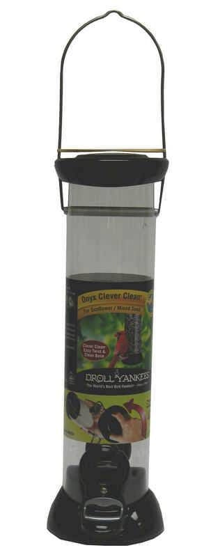 Onyx Nyjer Sunflower Tube Bird Feeder