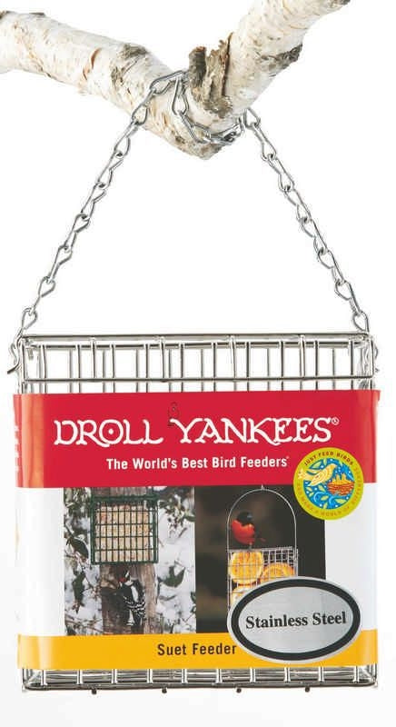 Droll Yankee Premium Suet Feeder With Steel Wire