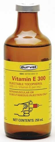 Vitamin E-300 Injection 250 Milliliter Yellow