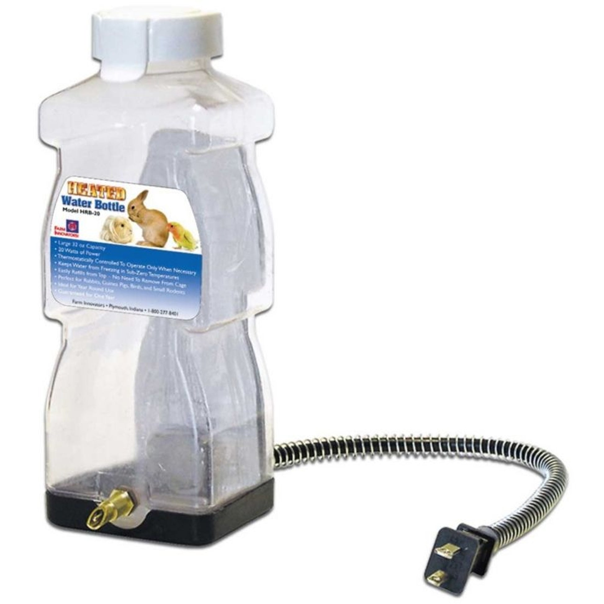 Heated Water Bottle 20 Watt Clear