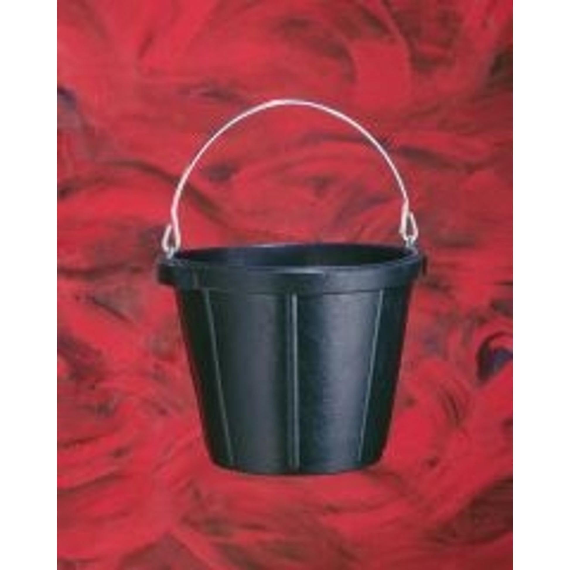 Fortiflex Pail Rubber 10qt Black