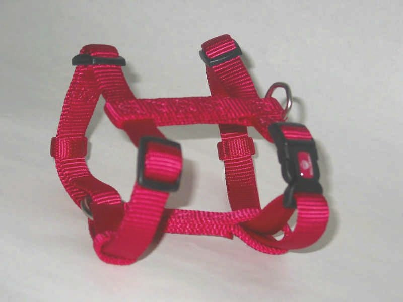 Adjustable Dog Harness Extra Small Pink