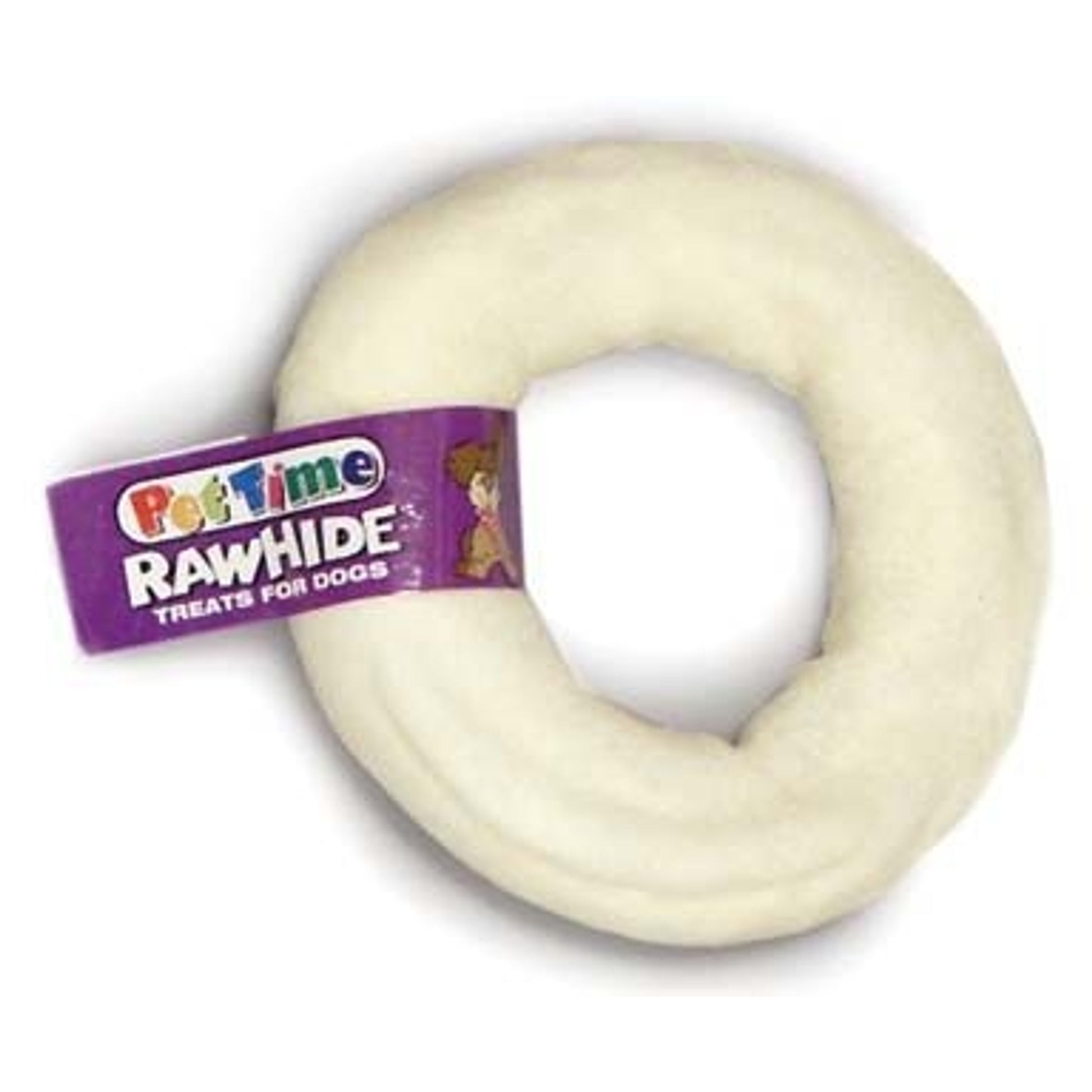 Rawhide Donut In Ntrl 3-4 Inch