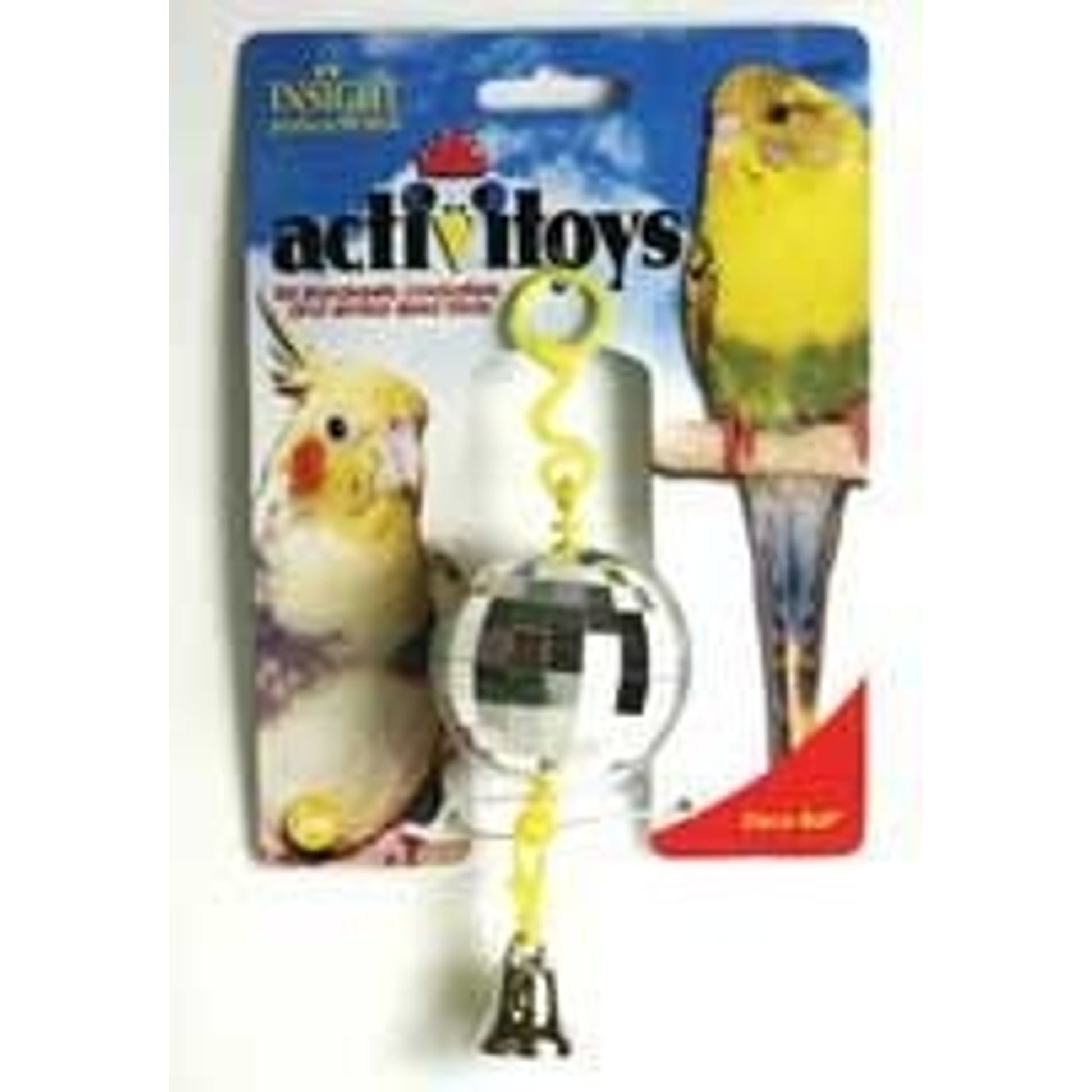 JW Pet Activitoy Disco Ball Bird Toy