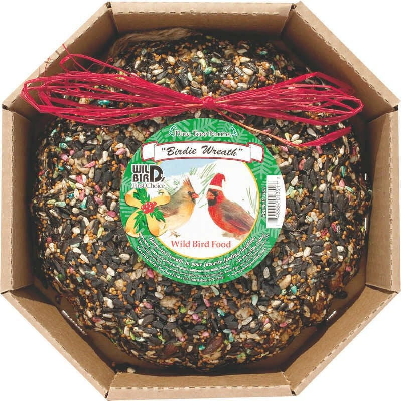 Hanging Birdie Seed Wreath 2.25 Pound
