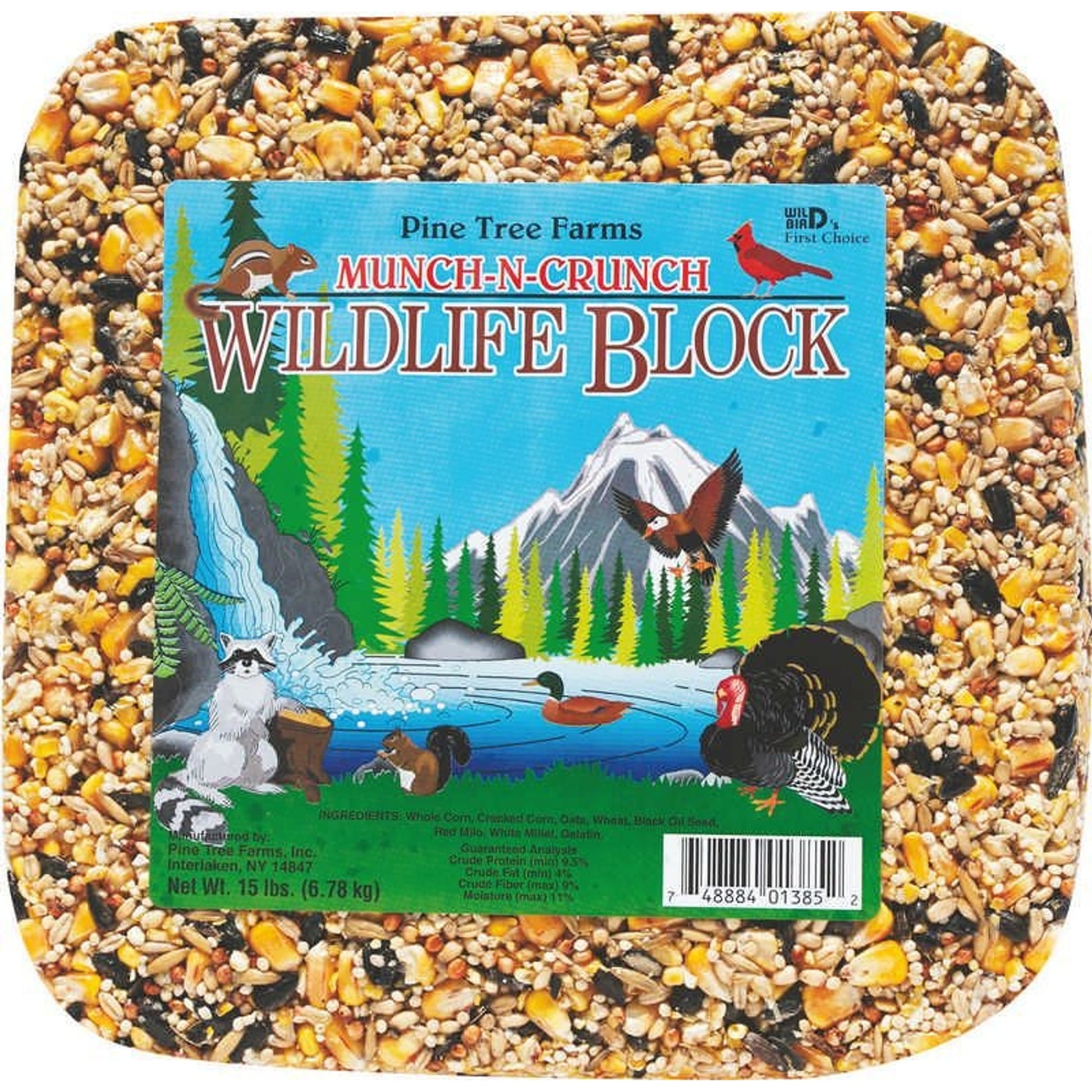 Munch-N-Crunch Wildlife Block 15 Pound