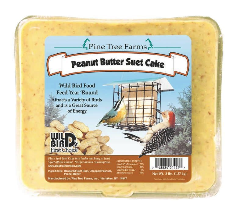 Peanut Butter Suet Cake 3 Pound Peanut Butter