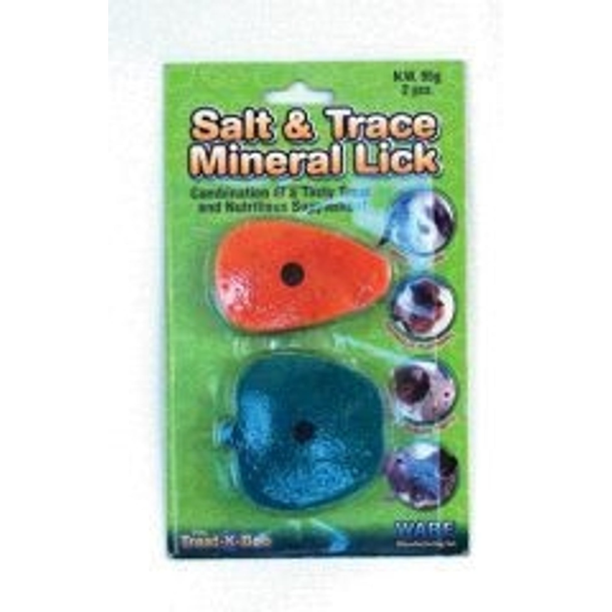 Salt And Trace Mineral Lick 2 Piecess Assorted