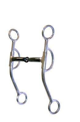 StainlessSteel Double Rein Bit With Copper Inlay 5