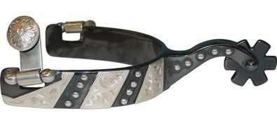 Metalab Mens Black Satin Trim And Dotsspurs Brn