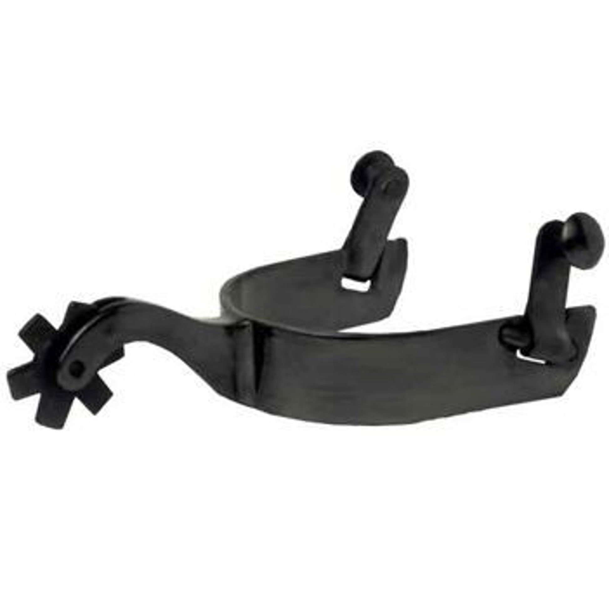 Metalab Mens Black Satin Spur Black Satin