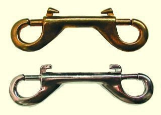 Double End Bolt Snap 4.75 Solid Brass