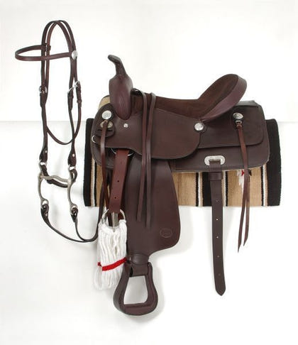 King Series Pleasure Trail Saddle Package