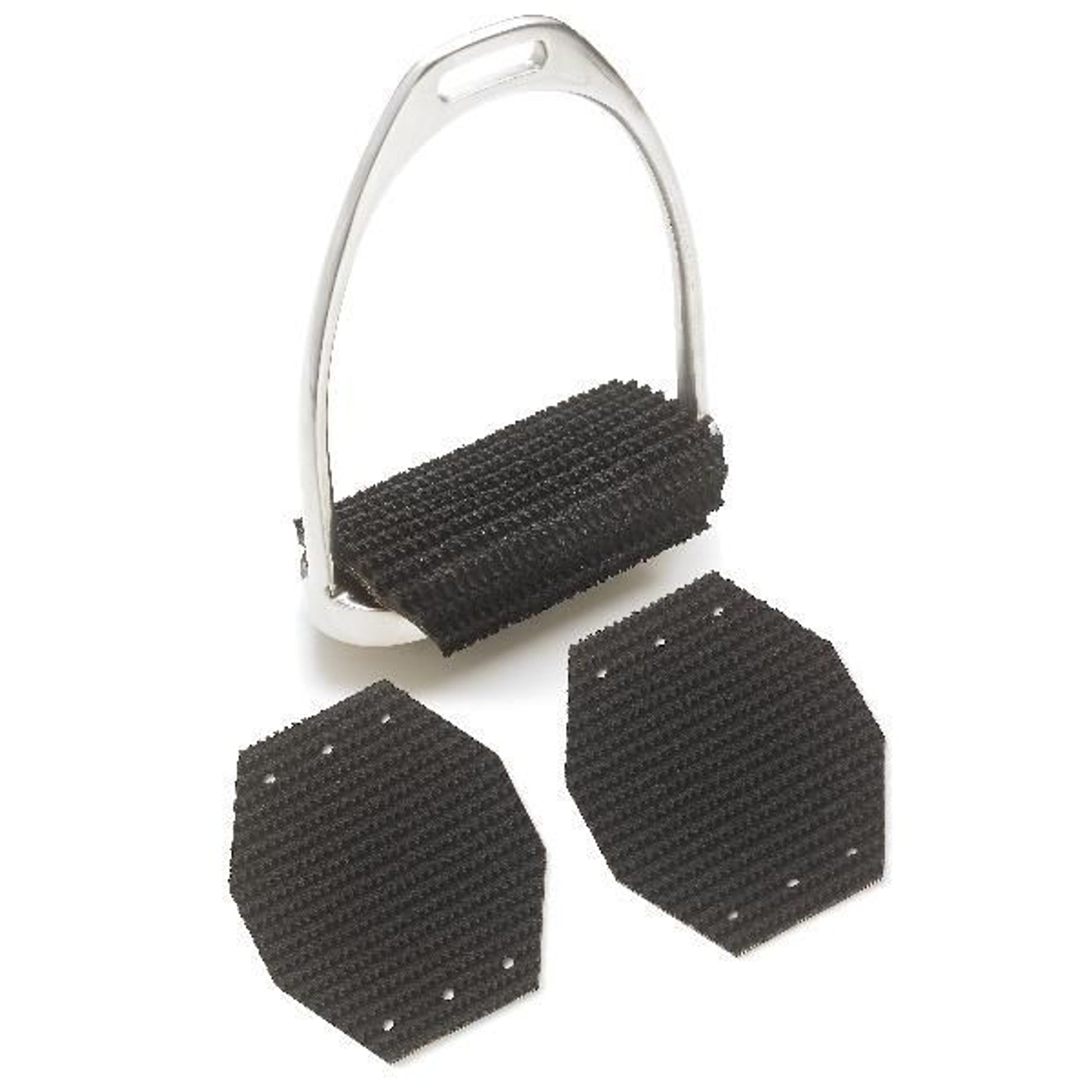 Super Comfort Polo Stirrup Pads Large Black