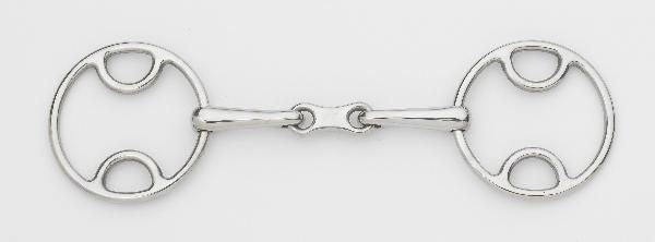 Centaur Stainless Steel Loop Ring French Bit