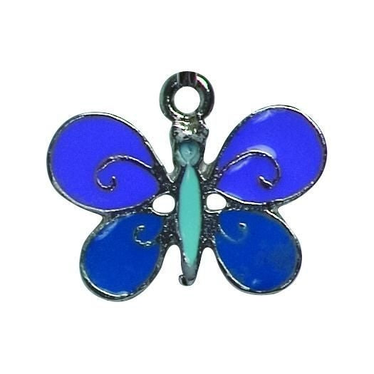 Equicharms Butterfly EquicharmBk/Wh