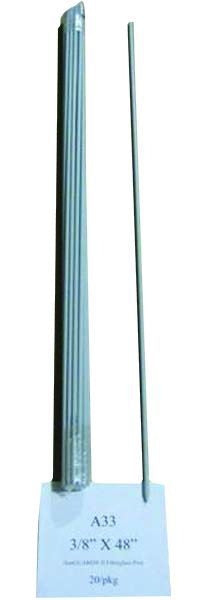 Sunguard Fiberglass Rod Post 3/8 X 4ft Gray