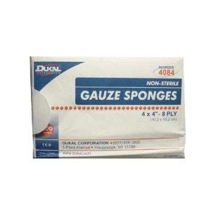 Cotton Gauze Squares 4 X 4 White
