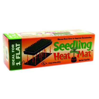 Hydrofarm Seedling Heat Mat 9 x 19.5 Black
