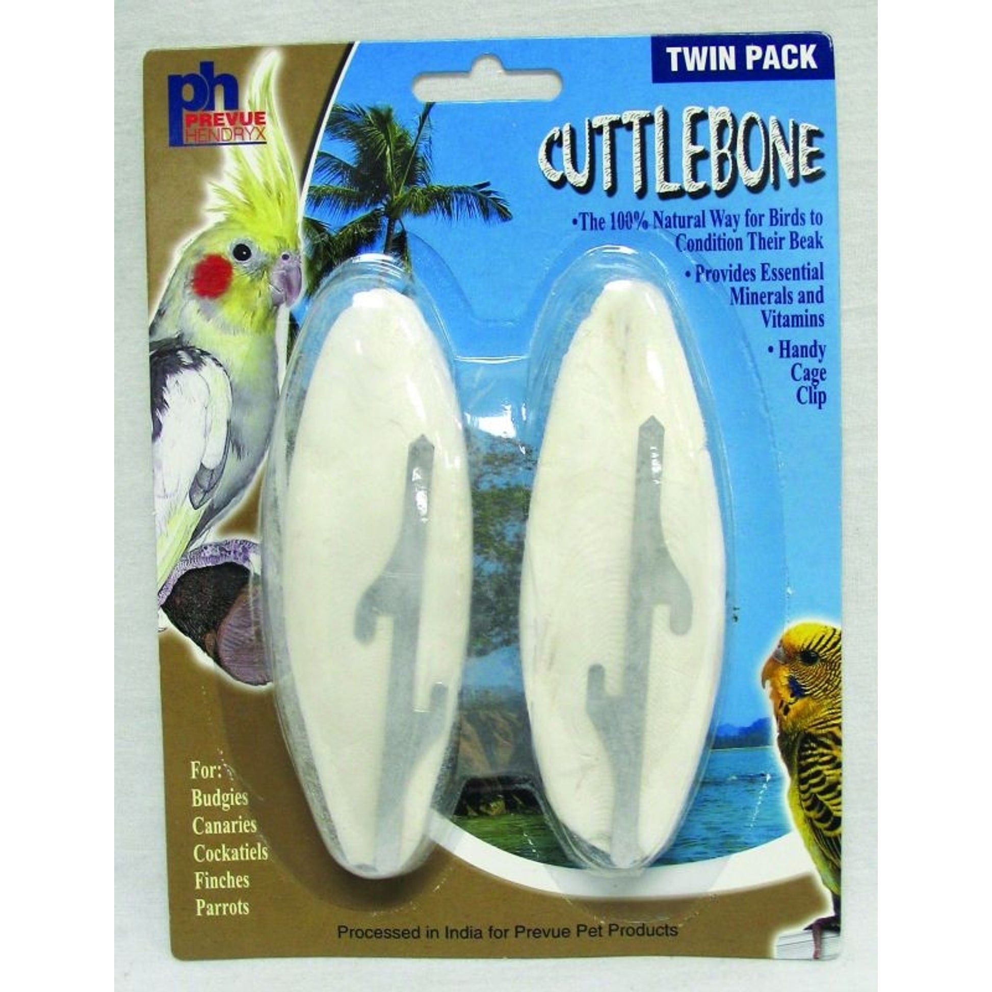 Prevue Hendryx Double Cuttlebone 4-5 White