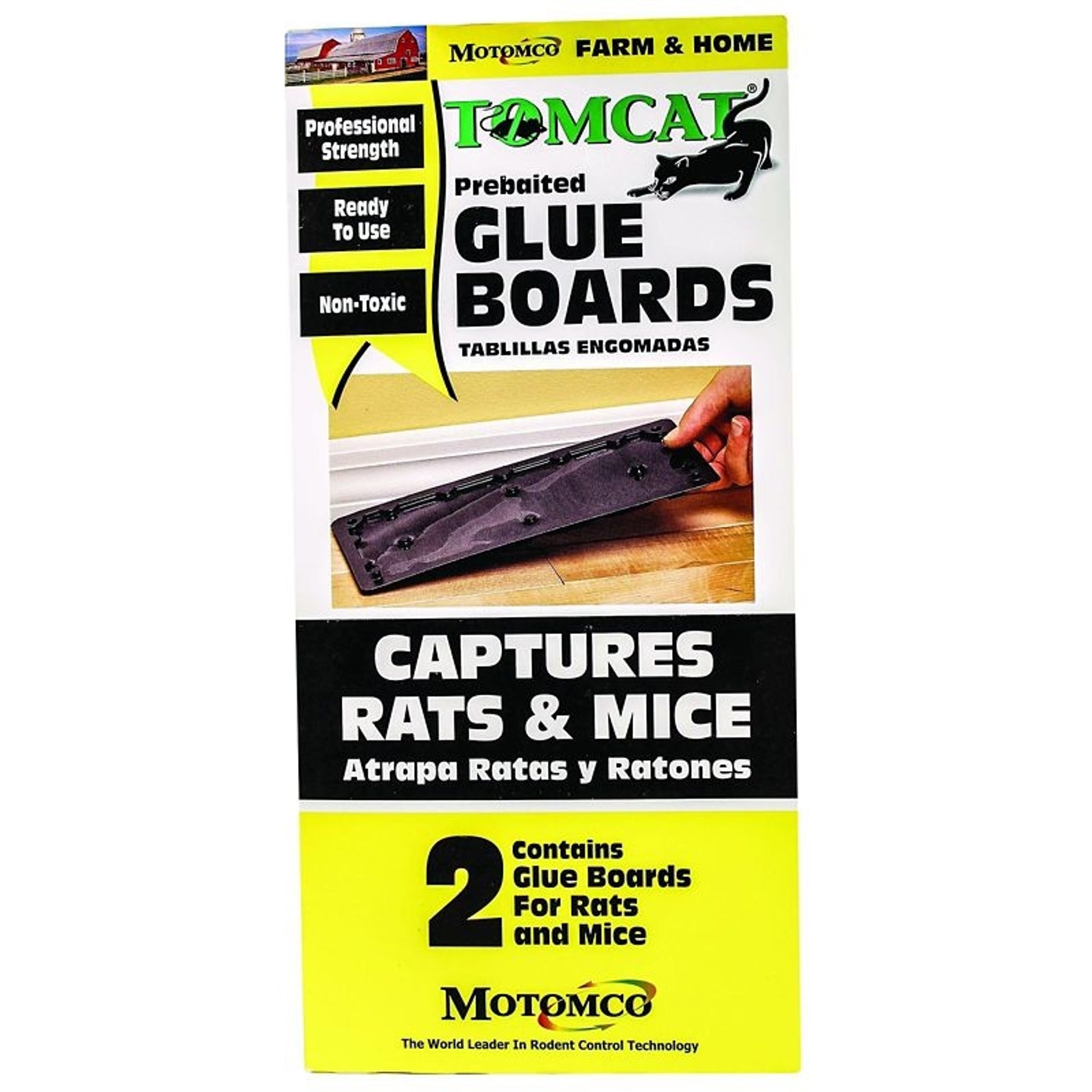 Tomcat Rat Glue Board 2 Pack