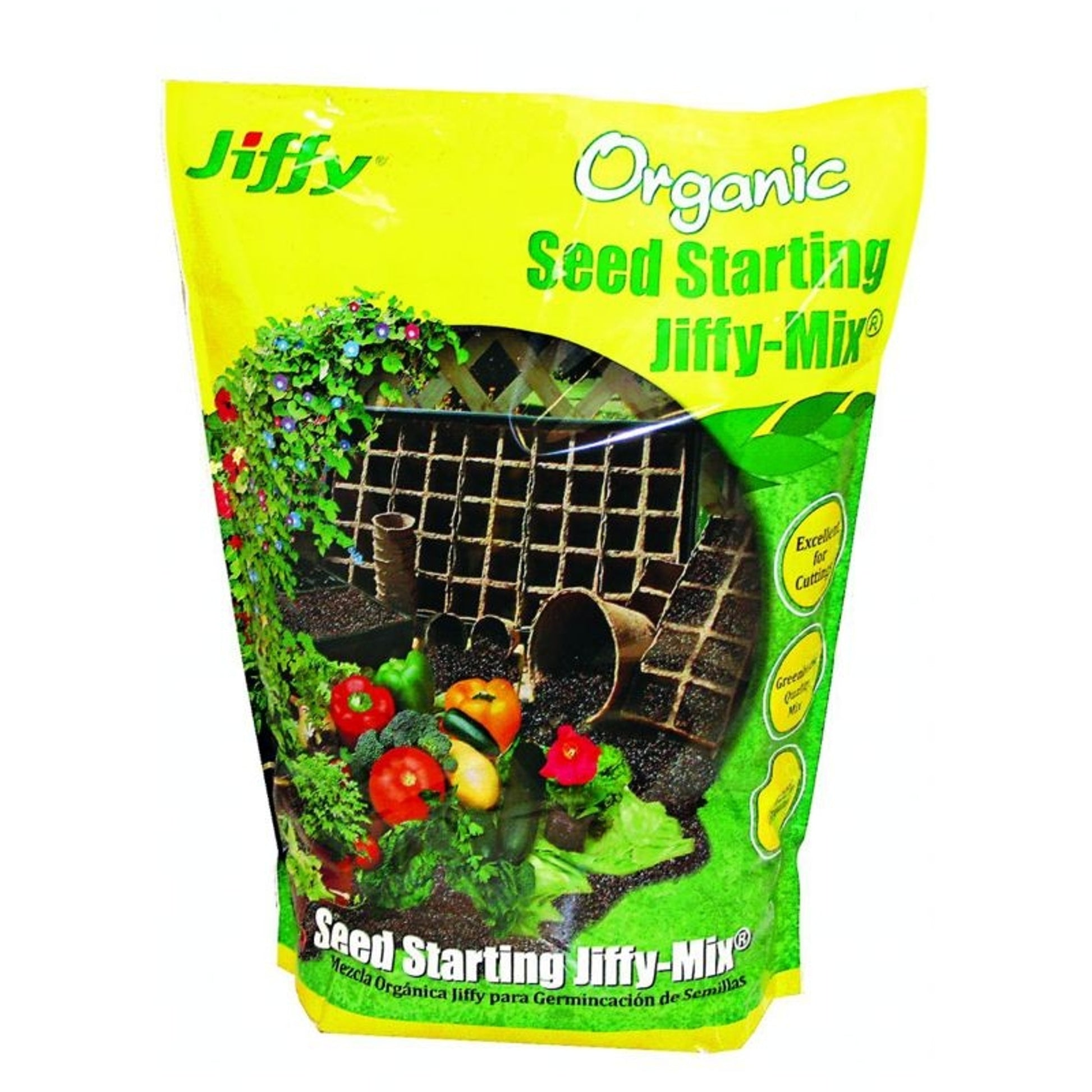 Jiffy Orgainc Seed Start Mix 16 Quart