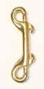 Double End Bolt Snap 3.5 Brass