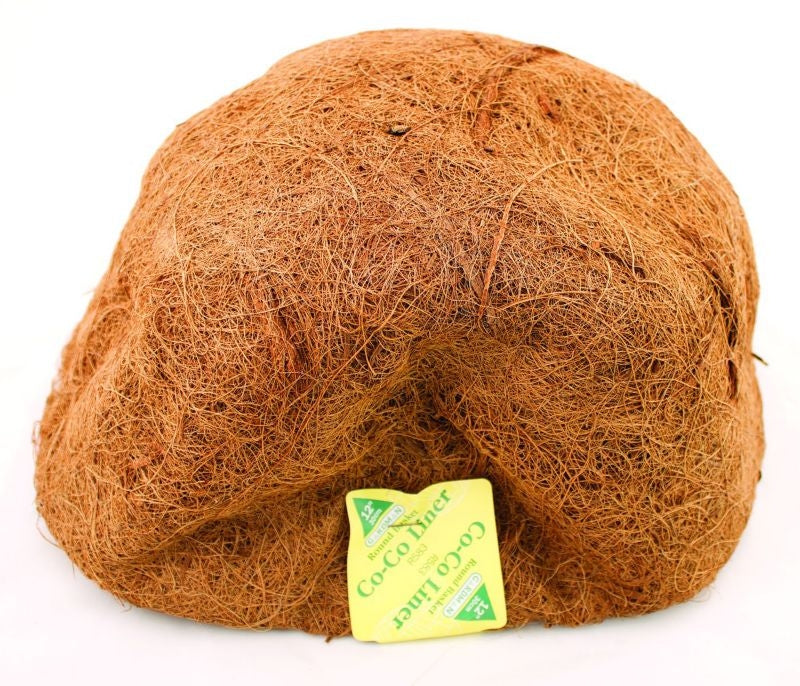 Traditional Coco Fiber Liner 12in