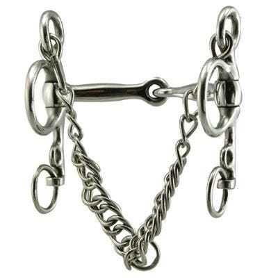 Coronet Jointed Mouth Pelham Bit 4.75