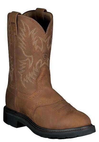 Ariat Mens Sierra Saddle Steel Toe 8-D Aged Bark