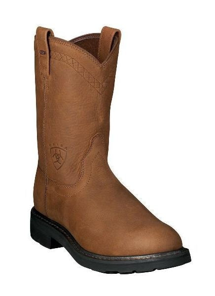 Ariat Mens Sierra H2O Steel Toe 7-D Aged Bark