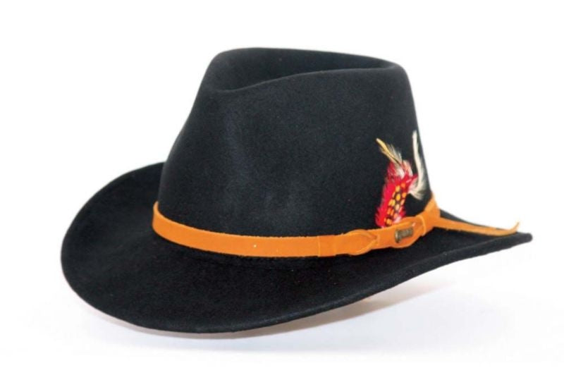 Outback Tassy Crushers Randwick Hat Large Black