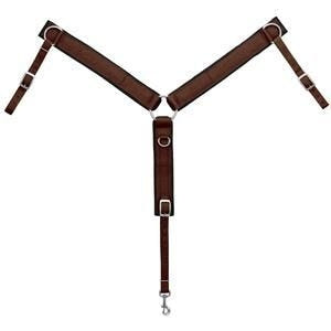 Felt Lined 2in Ring-In-Center Breast Collar Hrs