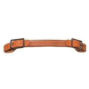 Weaver Flat Leather Curb Strap 5/8