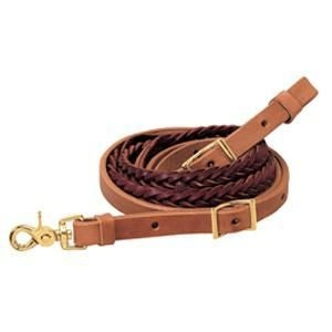 Classic 5-Plaitleather Roper Reins