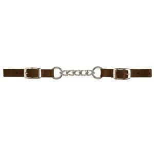 Heavy Duty Curb Strap With Single Link Chain 4.5