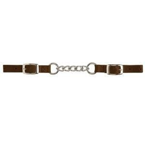 Heavy Duty Curb Strap With Single Link Chain 4.5