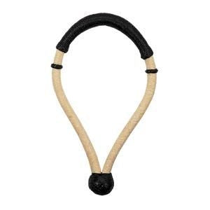 Weaver 16-Plait Rawhide Bosal 3/4 Natural Black