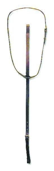 Nunn Finer Standing Martingale Cob Black/Brass