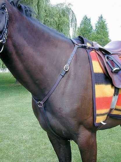 Nunn Finer Hunting Breastplate Cob Blk/Brass