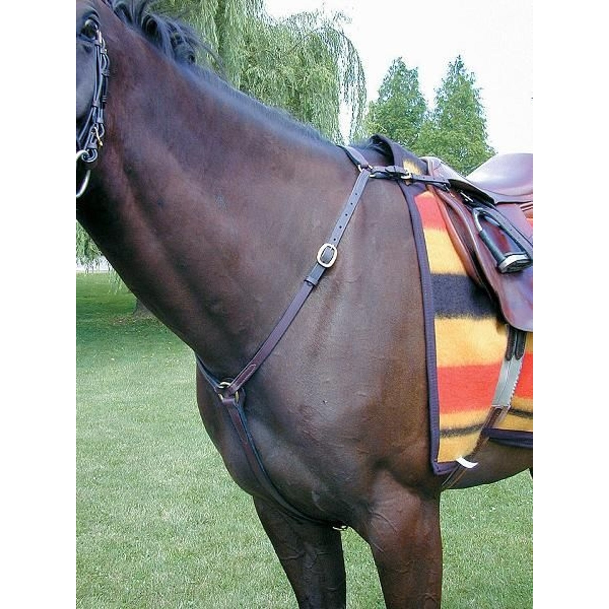Nunn Finer Hunting Breastplate Cob Blk/Brass