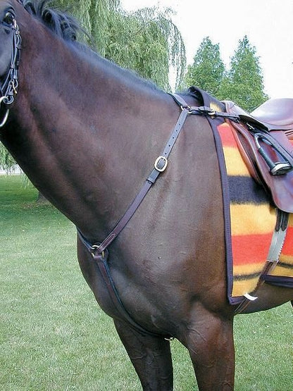 Nunn Finer Hunting Breastplate Cob Blk/Brass